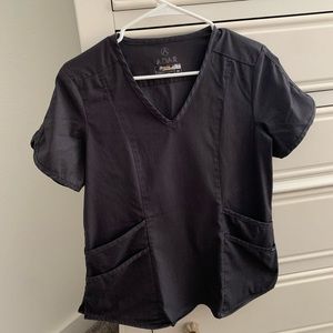 Charcoal Grey Scrub Set (Long Pants)